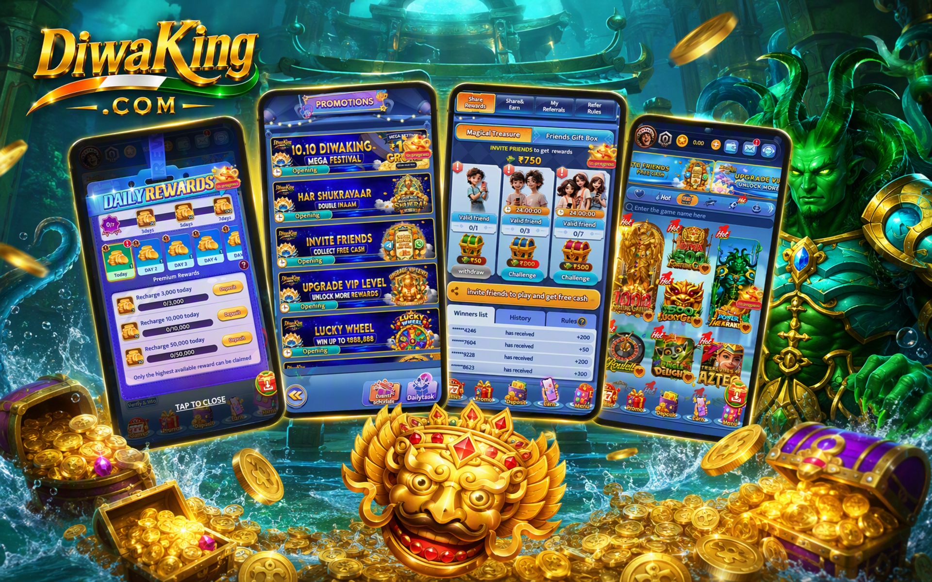 Diwa King disclaimer banner Diwa King
